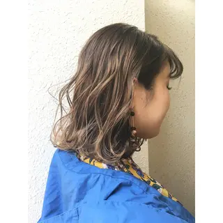 ミディアム 艶髪・酸性ストレート フリツのヘアスタイル