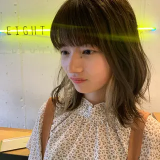 ミディアム カラー 🎈馬場佑馬/ スパイラルパーマ🎈のヘアスタイル