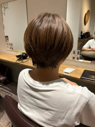 ショート あらい まさえのヘアスタイル