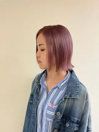 ショート カラー Libre 西野圭一のヘアスタイル