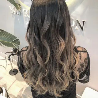 ロング カラー ハイトーン×髪質改善 KENTAのヘアスタイル