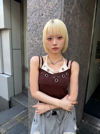 ショート カラー 💎透明感カラー特化 💎TAISEIのヘアスタイル