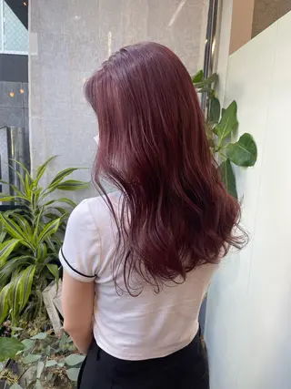 セミロング 早瀬裕之 パーマのヘアスタイル