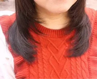 ミディアム 袈叶 ✨のヘアスタイル