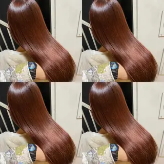 セミロング ✨縮毛矯正✖︎顔周り レイヤー✨ナカムラのヘアスタイル
