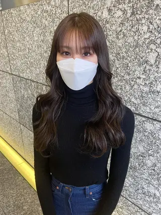 ロング カラー 吉田 幸斗のヘアスタイル