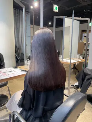 ロング カラー Masu 美髪特化美容師のヘアスタイル