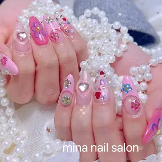 ネイル 🎀ゆうず 𝜗𝜚 ྀིのネイルデザイン