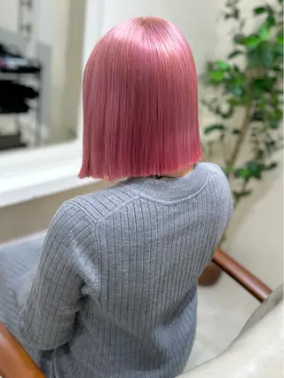 カラー 🤍爆モテハイトーン 🤍ブリーチ特化🤍のヘアスタイル