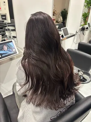 ロング カラー 🎀透明感× 赤み消し🎀正源のヘアスタイル