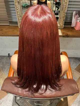 カラー 南  菜月🌼. ✨カット無料✨️のヘアスタイル