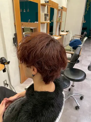 メンズ カットモデル𓍲艶髪 🫧秋積日向のヘアスタイル