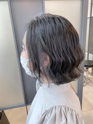 ミディアム カラー 【透明感、艶髪】西村 有司のヘアスタイル