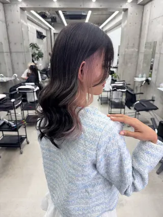 カラー Asami/名古屋/ ハイトーン/デザインのヘアスタイル