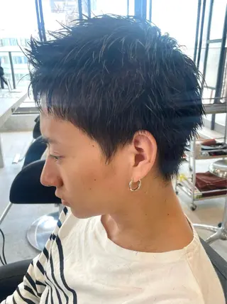 ショート メンズ AKI 🐉のヘアスタイル