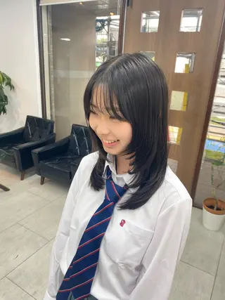 セミロング 月野涼風 /レイヤーカットのその他イメージ