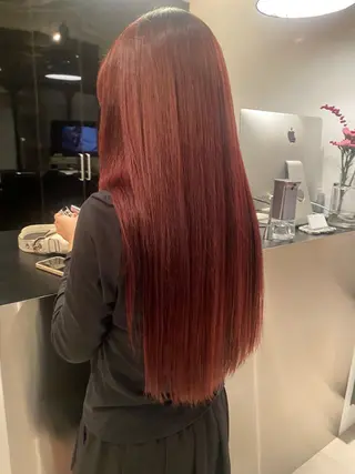 ロング カラー saku 🎀🫧のヘアスタイル