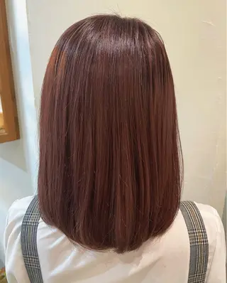 セミロング カラー ✨️パーマ✨ たなかひろとのヘアスタイル