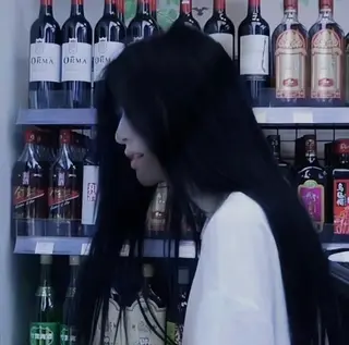 ロング カラー 韓国っぽ♡寒色/暗髪 🫧MOEKA🦋のヘアスタイル