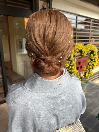 ヘアアレンジ ma koのヘアスタイル