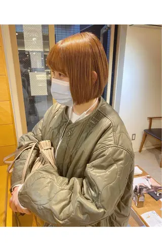 ショート カラー マンツーマン半個室 tamuraのヘアスタイル