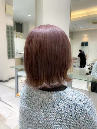 ミディアム 石平 暖のヘアスタイル