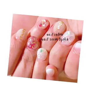 ネイル ﾈｲﾙﾙｰﾑﾘｯｶ 𝐦𝐚𝐲𝐮のネイルデザイン