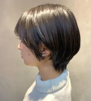 ショート カラー パーマ 明治神宮前 NANAMIのヘアスタイル