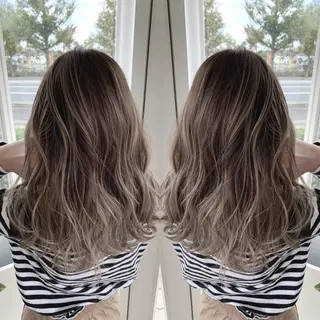 ロング カラー EARTH石巻店 尾形  裕のヘアスタイル