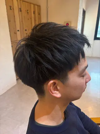 メンズ ひらの みきのヘアスタイル
