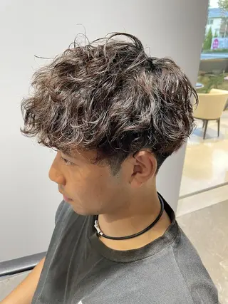 パーマ ショート メンズ メンズ特化🏆 田中滉のヘアスタイル