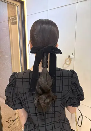 ロング 梅田/透明感カラー 🤍narumiのヘアスタイル