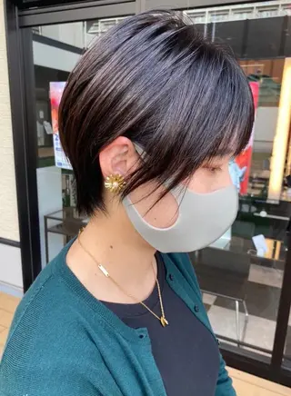 ショート メンズヘア特化 崎田 成人のヘアスタイル