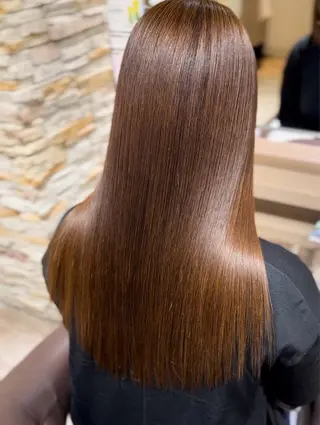 ロング 藤本 栞璃のヘアスタイル