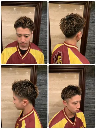 ショート メンズ 高橋 大輔のヘアスタイル