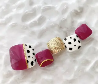 ネイル 🍒✨萌 萌✨🍒のネイルデザイン