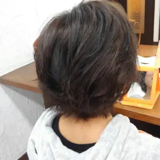 ショート カラー ライブトレア YOSHIKIのヘアスタイル