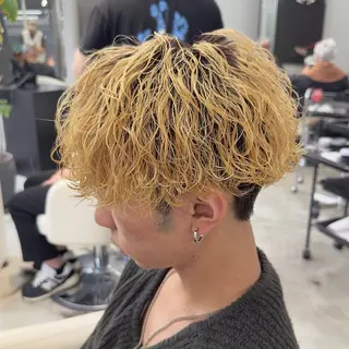 パーマ メンズ ruen大分駅店 /佐藤萌音のヘアスタイル