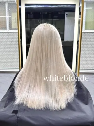 セミロング カラー エクステ🩵ブリーチ 韓国ヘア🩵KAEのヘアスタイル