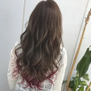 ロング カラー 髪質改善will hairdesignのヘアスタイル