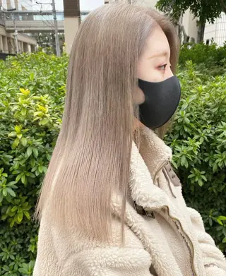 ロング カラー 🧡色落ちまで2度綺 麗なカラー🧡ヨシキのヘアスタイル