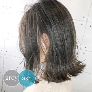 ミディアム カラー 美髪専門サロン kazuのヘアスタイル