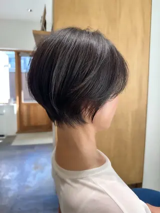 ショート ショート/脱白髪染め /鎌倉/コウスケのヘアスタイル