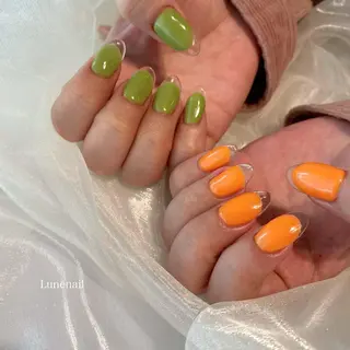 ミディアム Lune nailのネイルデザイン