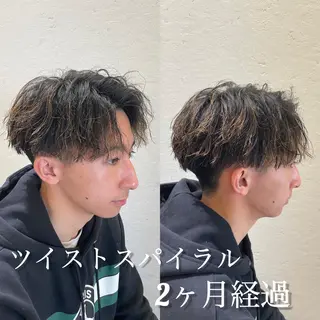 ショート パーマ 【メンズ専門】 古田　隆悟のヘアスタイル