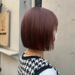 ショート カラー 🪭risa 暖色/レイヤー🪭のヘアスタイル