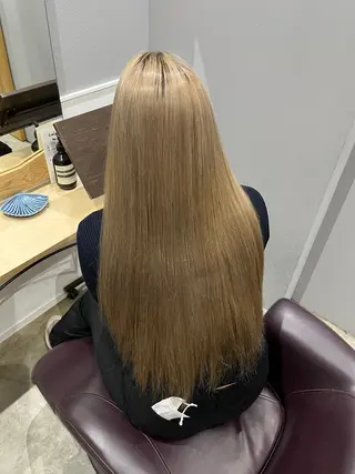 ロング miloc naha ナナカのヘアスタイル