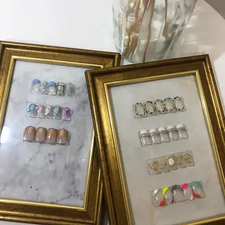 ネイル nail salon ラピスラズリのネイルデザイン