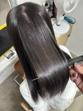 ミディアム メンズ＆髪質改善縮毛 矯正【平山🔥拓哉】のヘアスタイル