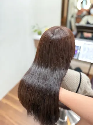 ロング アルボーテルジェ所属・桑村 菜々のヘアスタイル